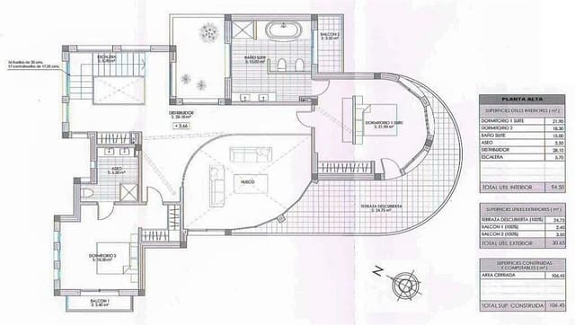 5 sovrum Villa till salu i Alfaz del Pi / L'Alfàs del Pi med pool - 1 250 000 € (Ref: 9591911)