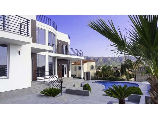 5 soverom Villa til salgs i Pueblo - Urbanizaciones, Alfaz del Pi / L'Alfàs del Pi med svømmebasseng garasje - € 1 250 000 (Ref: 9591911)