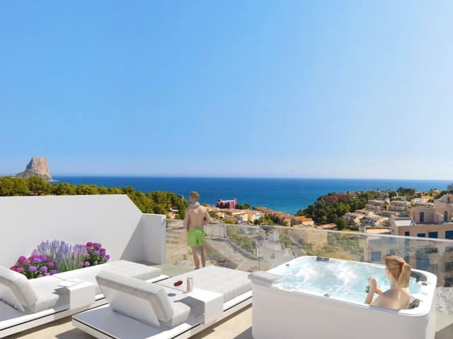 2 soveværelse Lejlighed til salg i Maryvilla, Calpe / Calp med swimmingpool - € 479.000 (Ref: 9591913)