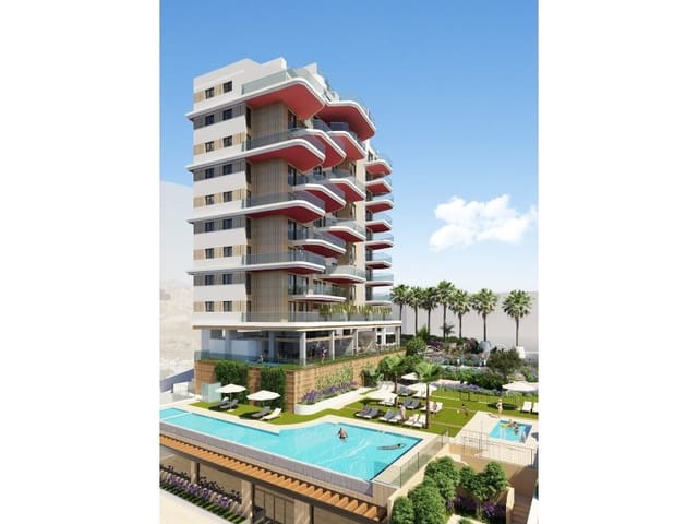 2 soveværelse Lejlighed til salg i Maryvilla, Calpe / Calp med swimmingpool - € 479.000 (Ref: 9591913)