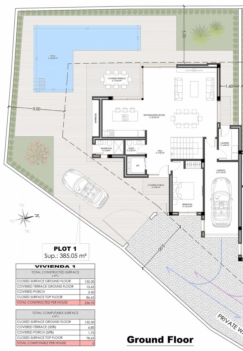 8 Zimmer Villa zu verkaufen in Alfaz del Pi / L'Alfas del Pi mit Pool - 1.200.000 € (Ref: 9600059)