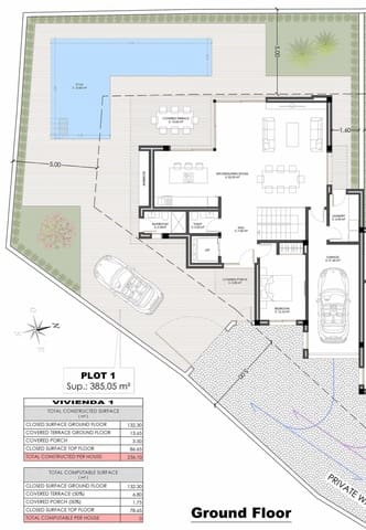 8 sovrum Villa till salu i Alfaz del Pi / L'Alfàs del Pi med pool - 995 000 € (Ref: 9600059)