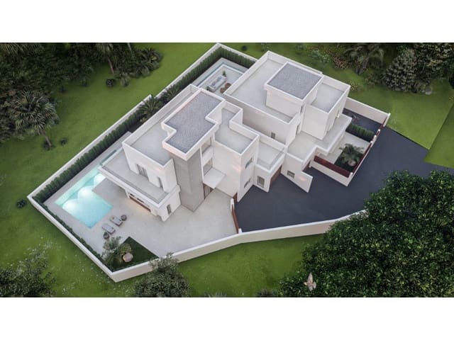 Chalet de 8 habitaciones en Albir, Alfaz del Pi / L'Alfàs del Pi en venta con piscina garaje - 995.000 € (Ref: 9600059)