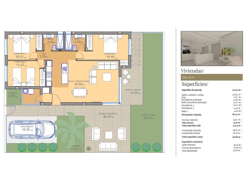 3 soveværelse Villa til salg i Polop med swimmingpool - € 470.000 (Ref: 9600061)