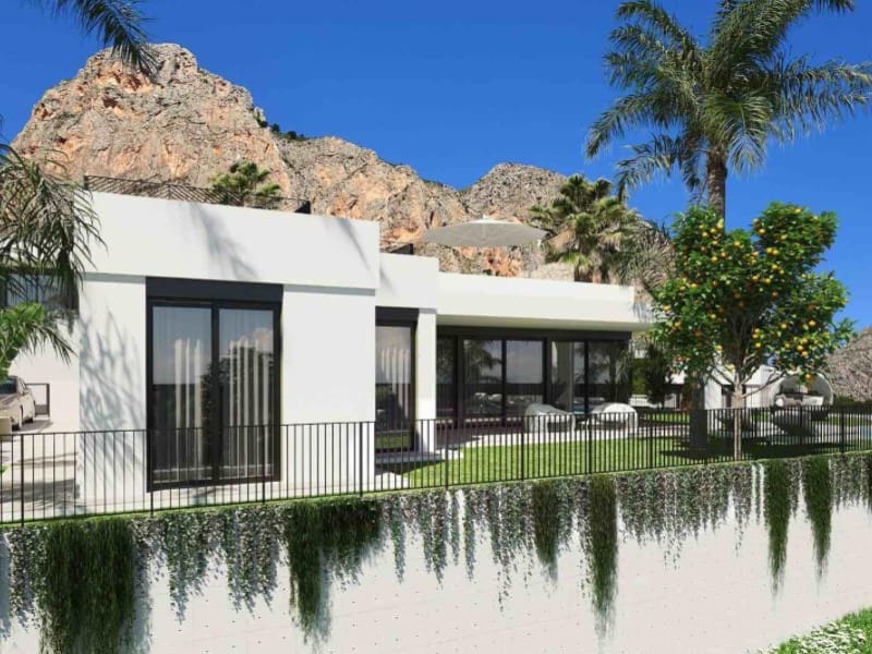 3 soveværelse Villa til salg i Polop med swimmingpool - € 470.000 (Ref: 9600061)