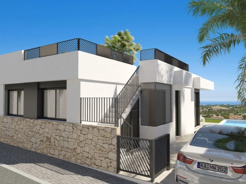 3 soveværelse Villa til salg i Polop med swimmingpool - € 470.000 (Ref: 9600061)