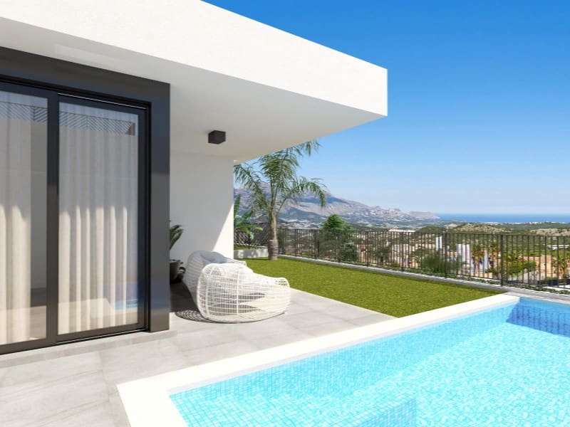 3 soveværelse Villa til salg i Polop med swimmingpool - € 470.000 (Ref: 9600061)