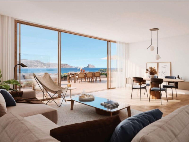 Apartamento de 2 habitaciones en Albir en venta con piscina garaje - 435.000 € (Ref: 9618623)