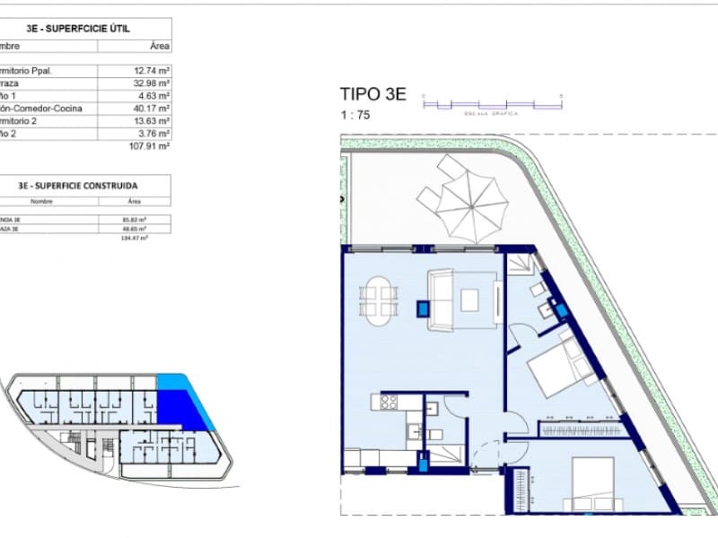 Apartamento de 2 habitaciones en Albir en venta con piscina garaje - 435.000 € (Ref: 9618623)