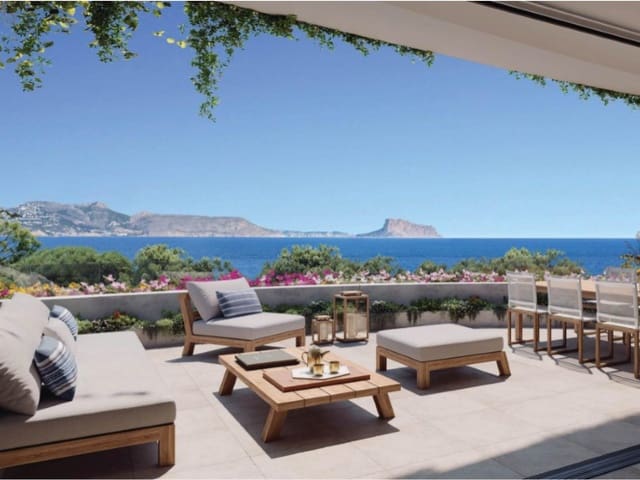 Apartamento de 2 habitaciones en Albir, Alfaz del Pi / L'Alfàs del Pi en venta con piscina garaje - 435.000 € (Ref: 9618623)