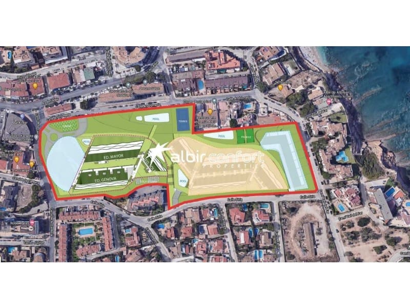 Apartamento de 2 habitaciones en Albir en venta con piscina garaje - 435.000 € (Ref: 9618623)