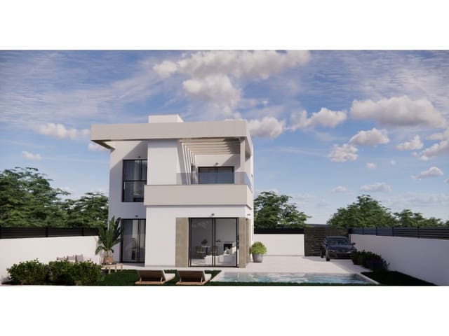 Pareado de 3 habitaciones en Desamparados - Hurchillo - Torremendo, Orihuela en venta con piscina garaje - 384.900 € (Ref: 9975734)