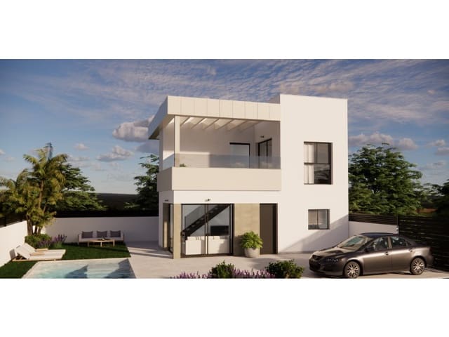 Pareado de 3 habitaciones en Desamparados - Hurchillo - Torremendo, Orihuela en venta con piscina garaje - 384.900 € (Ref: 9975734)