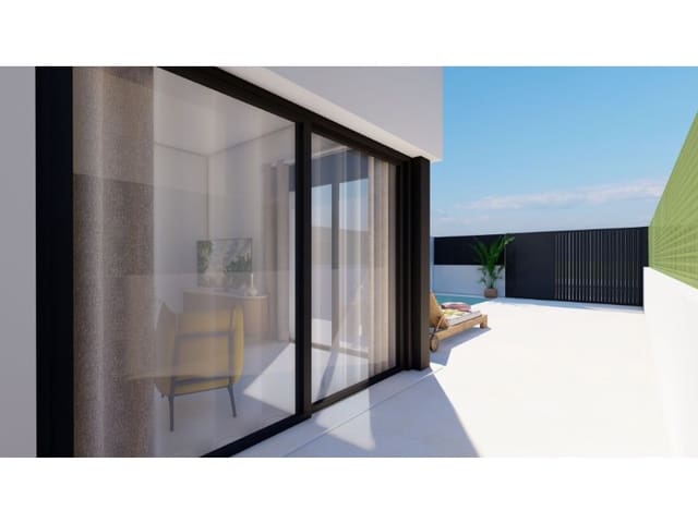 3 soveværelse Semi-Rækkehus til salg i Santiago de la Ribera, San Javier med swimmingpool - € 379.000 (Ref: 9975738)