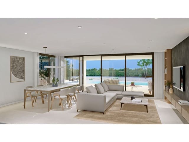 4 soveværelse Semi-Rækkehus til salg i Hacienda del Alamo, Fuente Alamo de Murcia med swimmingpool garage - € 552.000 (Ref: 9975741)