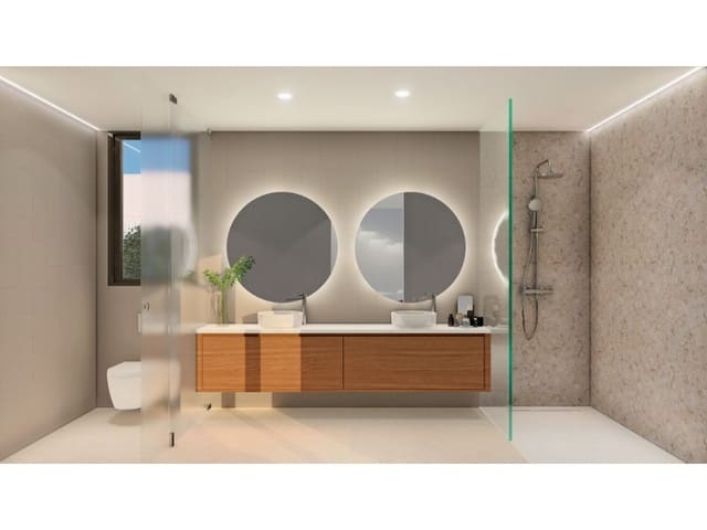 4 soveværelse Semi-Rækkehus til salg i Hacienda del Alamo, Fuente Alamo de Murcia med swimmingpool garage - € 552.000 (Ref: 9975741)