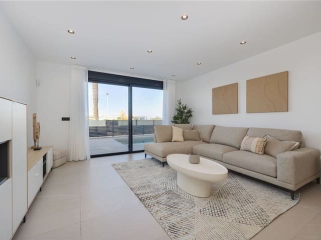 3 soverom Villa til salgs i Nueva Torrevieja - Aguas Nuevas, Torrevieja med svømmebasseng garasje - € 595 000 (Ref: 9975754)