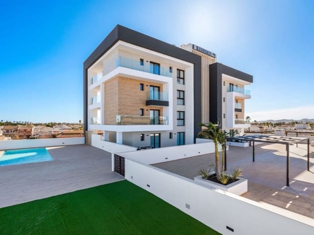 3 slaapkamer Flat te koop in Los Narejos, Los Alcázares met zwembad - € 324.900 (Ref: 9975757)