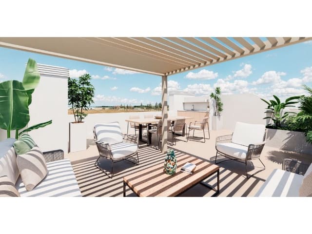 Bungalow de 3 habitaciones en Las Lomas de Rame - Bahía Bella, Los Alcázares en venta con piscina garaje - 320.000 € (Ref: 9975762)