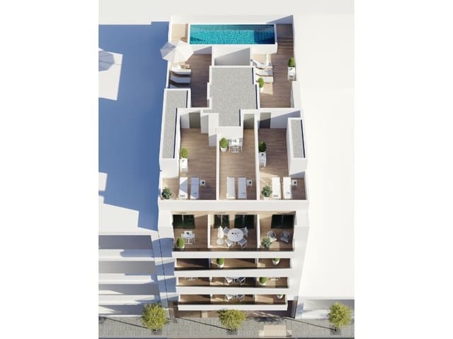 1 soveværelse Lejlighed til salg i Centro - Muelle Pesquero, Torrevieja med swimmingpool - € 219.000 (Ref: 9975766)
