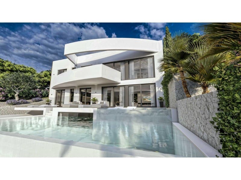 4 sypialnia Willa na sprzedaż w Altea z basenem garażem - 2 090 000 € (Ref: 9975775)