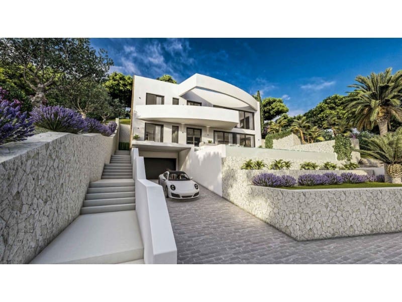 4 sypialnia Willa na sprzedaż w Altea z basenem garażem - 2 090 000 € (Ref: 9975775)