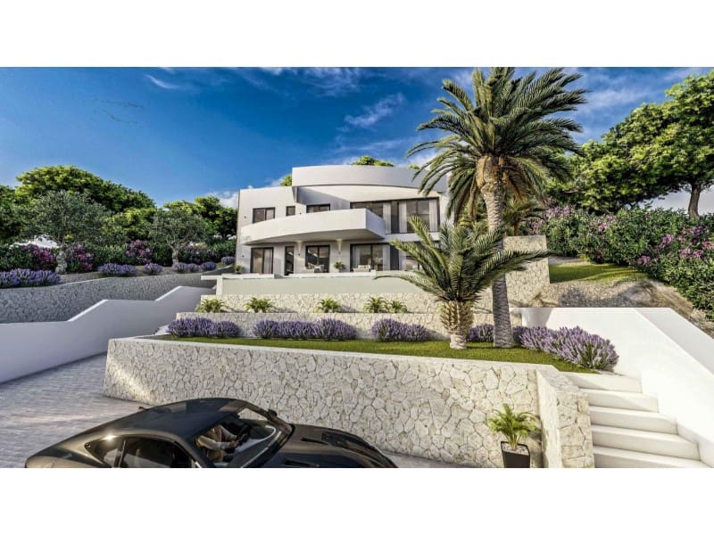 4 sypialnia Willa na sprzedaż w Altea z basenem garażem - 2 090 000 € (Ref: 9975775)
