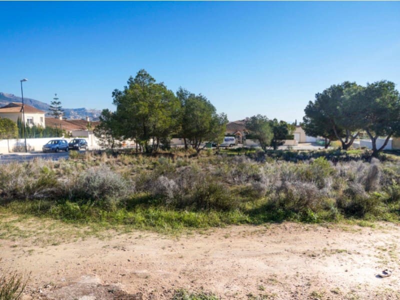 Ubebygd land til salgs i La Nucia - € 395 000 (Ref: 9976929)
