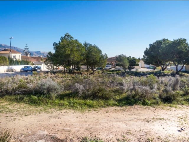 Ubebygd land til salgs i El Tossal - Bello Horizonte  , La Nucia - € 395 000 (Ref: 9976929)