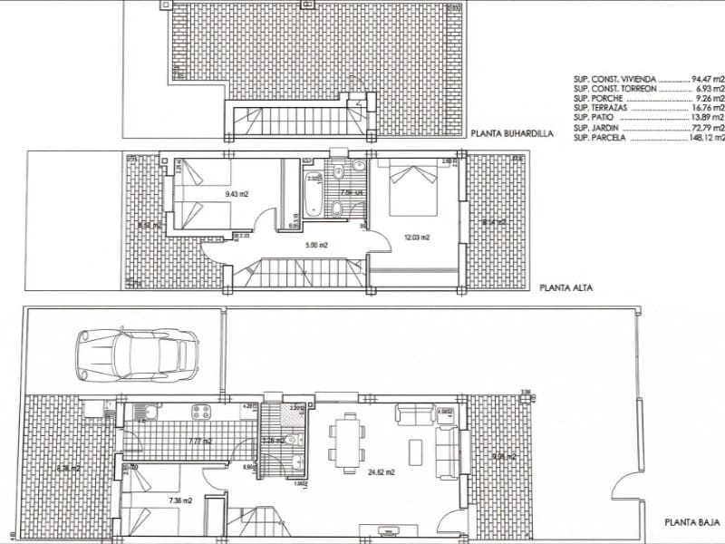 3 Zimmer Haus zu verkaufen in San Juan de los Terreros mit Pool - 299.000 € (Ref: 9976948)