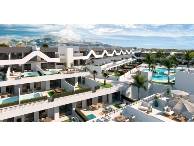 2 soveværelse Lejlighed til salg i Pueblo - Urbanizaciones, Alfaz del Pi / L'Alfàs del Pi med swimmingpool garage - € 278.000 (Ref: 9976949)