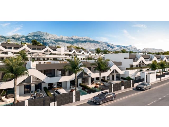 3 sypialnia Apartament na sprzedaż w Pueblo - Urbanizaciones, Alfaz del Pi / L'Alfàs del Pi z basenem garażem - 399 000 € (Ref: 9976952)
