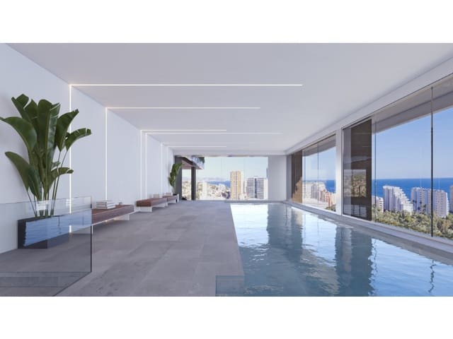Apartamento de 3 habitaciones en Levante - Playa Fossa, Calpe / Calp en venta con piscina garaje - 857.000 € (Ref: 9976974)