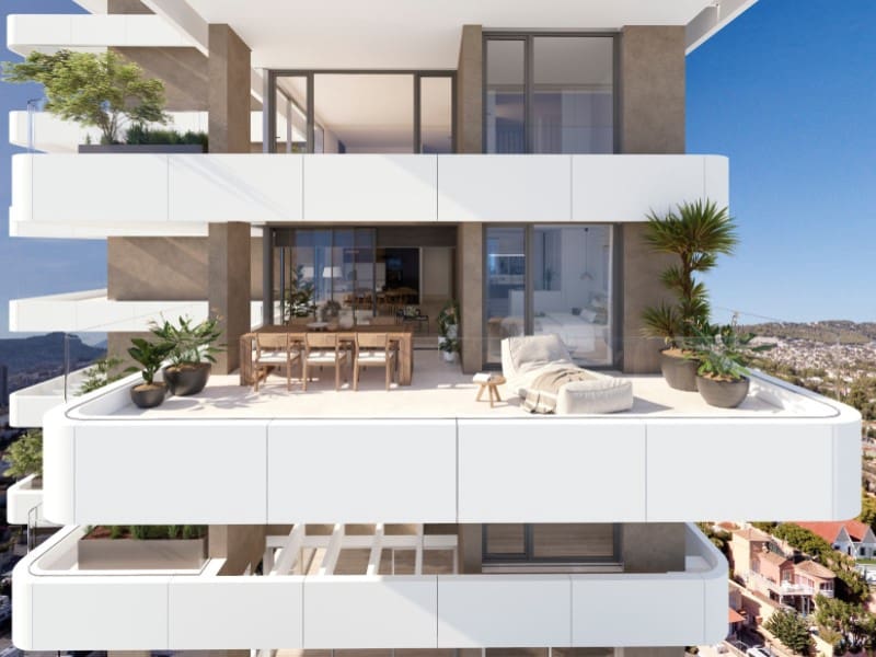 Apartamento de 3 habitaciones en Calpe / Calp en venta con piscina garaje - 857.000 € (Ref: 9976974)
