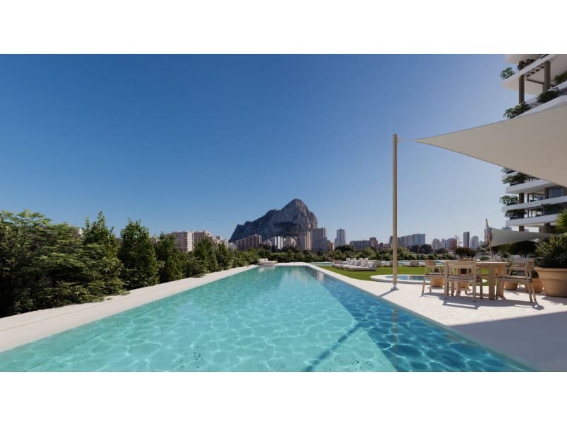 Apartamento de 3 habitaciones en Calpe / Calp en venta con piscina garaje - 857.000 € (Ref: 9976974)