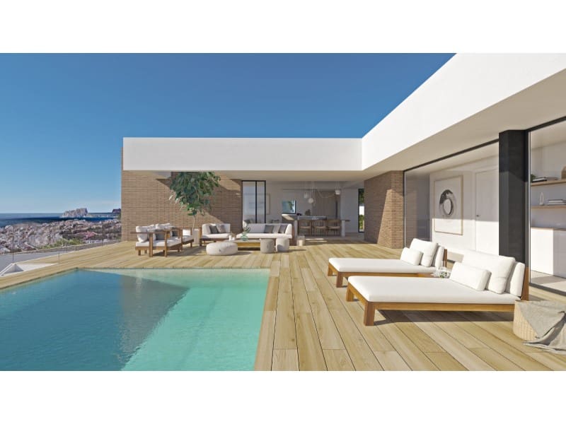 Chalet de 3 habitaciones en Cumbre del Sol en venta con piscina - 2.073.000 € (Ref: 9978497)