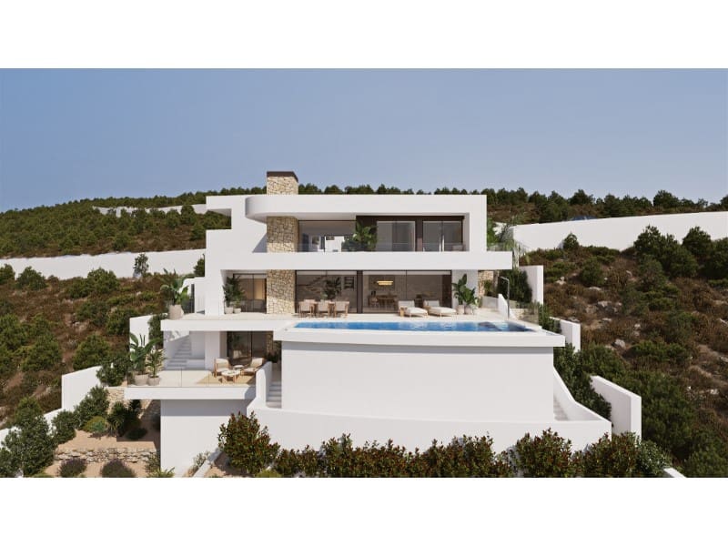 3 soveværelse Villa til salg i Cumbre del Sol med swimmingpool - € 2.165.000 (Ref: 9979560)
