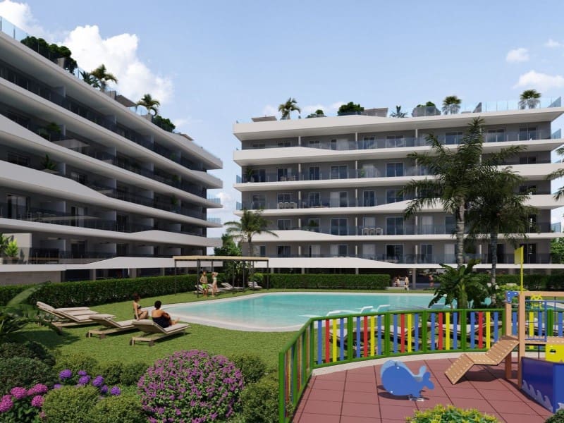 3 soveværelse Lejlighed til salg i Santa Pola med swimmingpool - € 375.000 (Ref: 9985593)