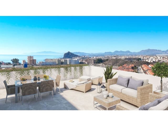 2 soveværelse Lejlighed til salg i El Hornillo, Aguilas med swimmingpool garage - € 267.000 (Ref: 9985614)
