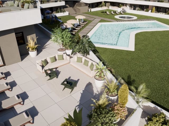 Piso de 2 habitaciones en San Miguel de Salinas en venta con piscina garaje - 229.900 € (Ref: 9985632)