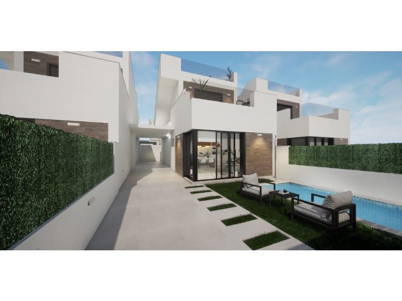 3 sovrum Villa till salu i Los Alcazares med pool - 419 900 € (Ref: 9995788)