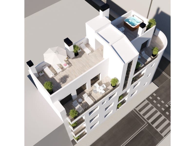 1 quarto Apartamento para venda em Torrevieja - 169 000 € (Ref: 9995794)