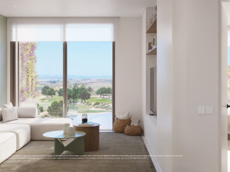 2 slaapkamer Appartement te koop in Alhama de Murcia met zwembad - € 299.000 (Ref: 9995795)