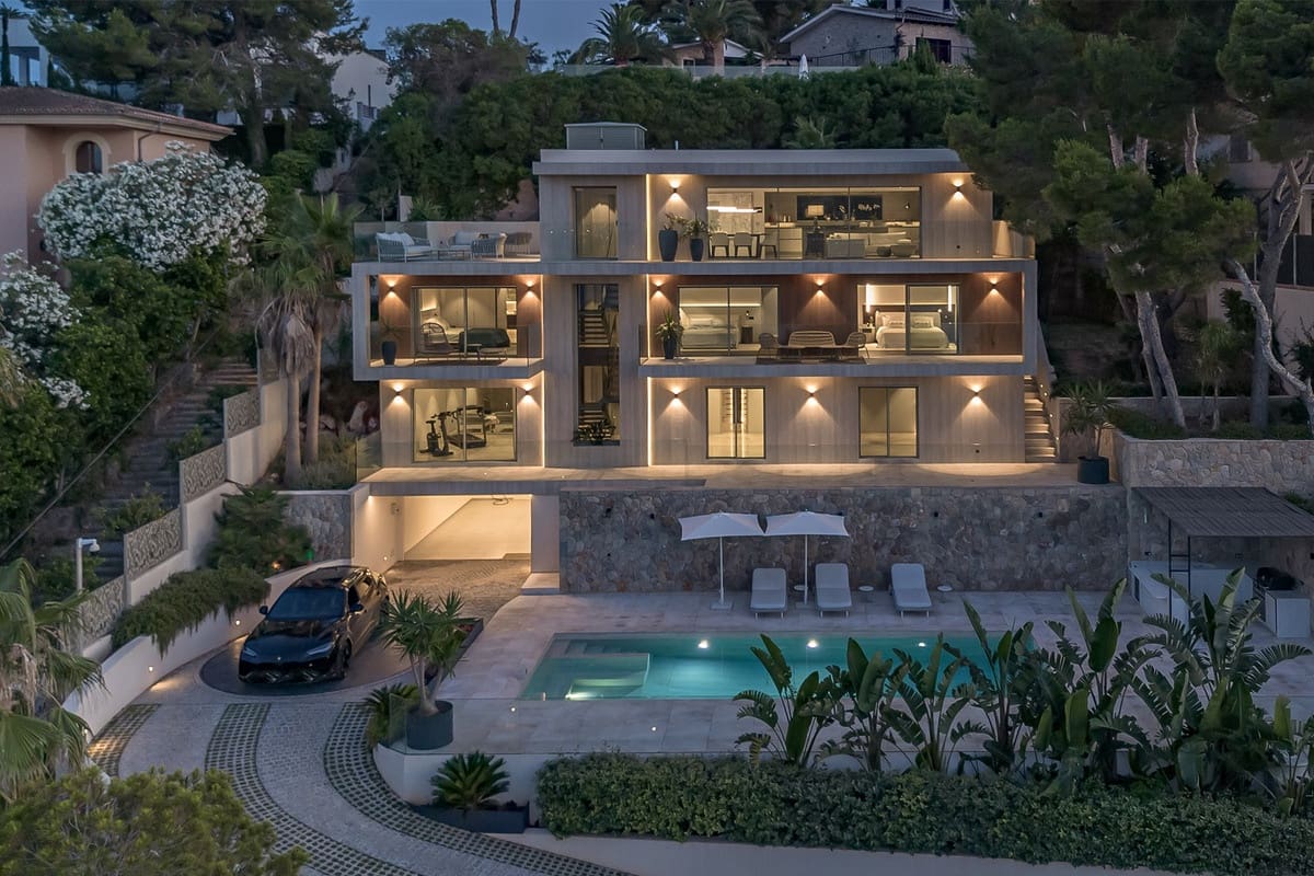 4 sovrum Villa till salu i Santa Ponsa med pool garage - 6 750 000 € (Ref: 10156227)