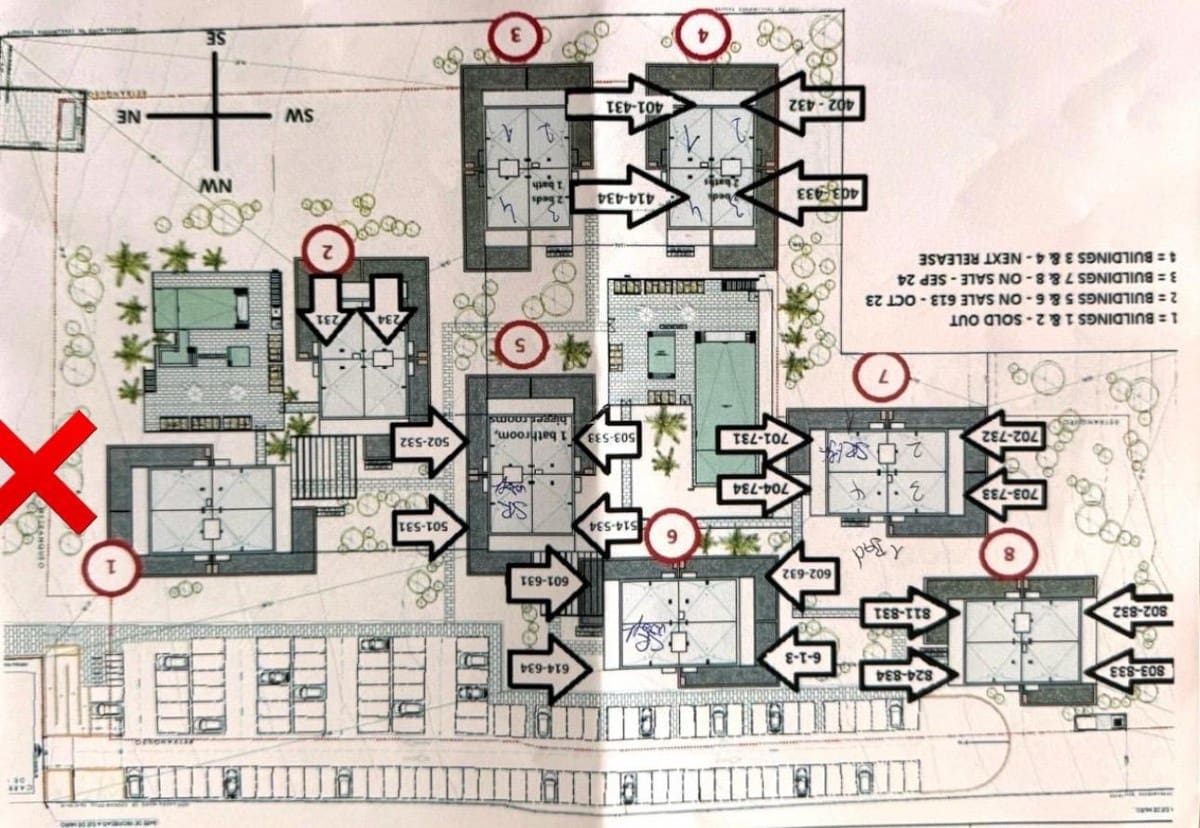 2 sypialnia Mieszkanie na sprzedaż w Cala d'Or z basenem garażem - 415 000 € (Ref: 8569160)