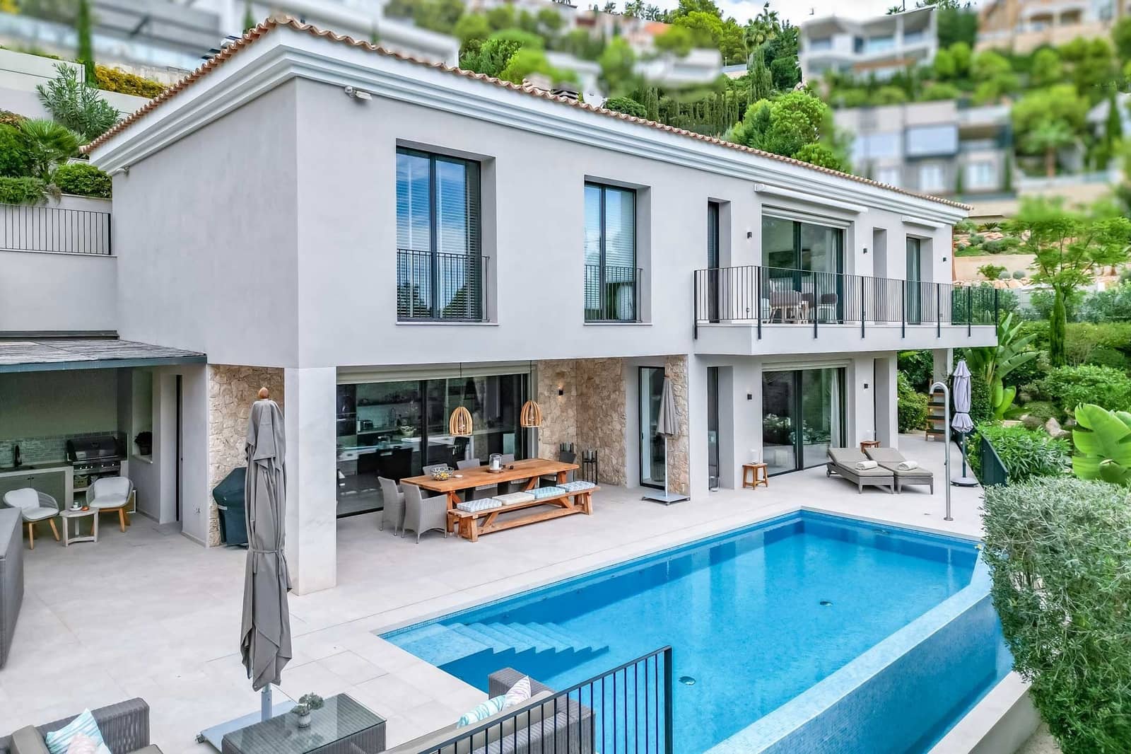 3 makuuhuone Huvila myytävänä paikassa Costa d'en Blanes mukana uima-altaan 
autotalli - 3 750 000 € (Ref: 8931771)