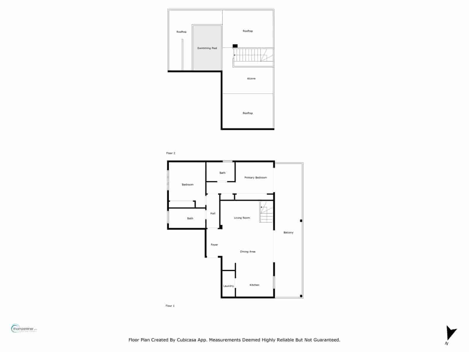 2 sypialnia Penthouse na sprzedaż w Santa Ponsa z basenem garażem - 1 085 000 € (Ref: 9017190)