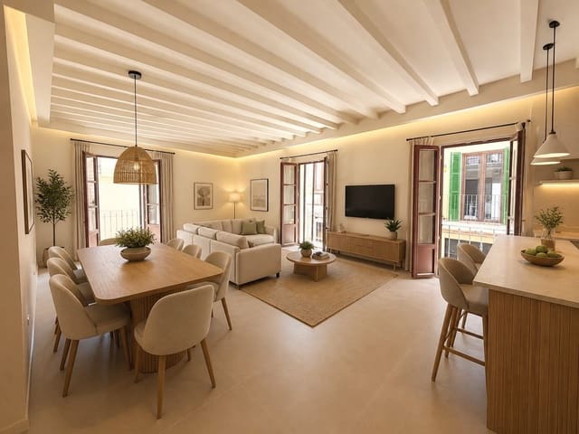 3 slaapkamer Flat te koop in Cort, Palma de Mallorca - € 1.300.000 (Ref: 9031145)