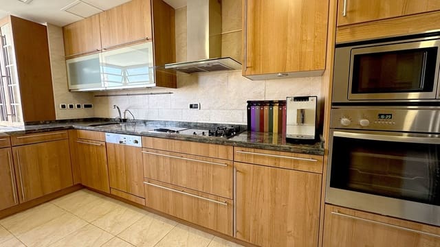 4 soveværelse Lejlighed til leje i Portixol, Palma de Mallorca med swimmingpool garage - € 4.500 (Ref: 9031146)