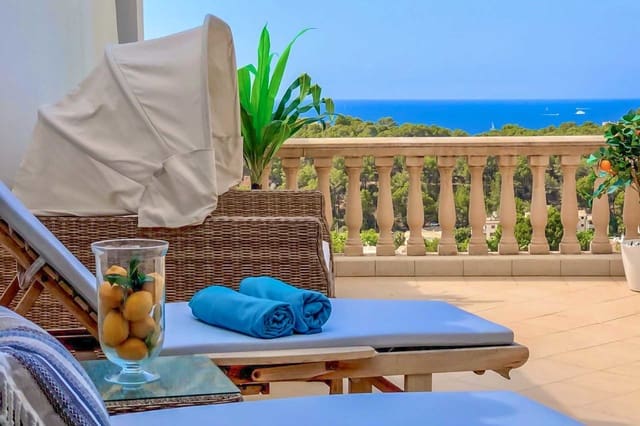 3 soveværelse Penthouse til salg i Peguera / Paguera, Calvià med swimmingpool garage - € 1.590.000 (Ref: 9057200)